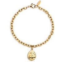 🦚 Treasure Bold Drop Armband für Damen, Edelstahl, gold 🦚 Treasure Bold Drop Armband für Damen, Edelstahl, gold