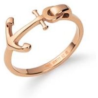 🦚 The Anchor II Ring für Damen aus Edelstahl, IP Rosé 🦚 The Anchor II Ring für Damen aus Edelstahl, IP Rosé