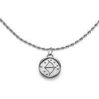 🦚 Sternzeichenkette Schütze mit Gravuranhänger, Edelstahl 🦚 Sternzeichenkette Schütze mit Gravuranhänger, Edelstahl