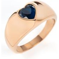 🦚 Heart of the Sea Damenring aus Edelstahl, IP Rosé 🦚 Heart of the Sea Damenring aus Edelstahl, IP Rosé