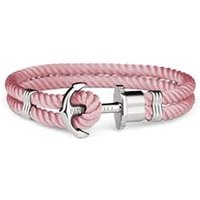 🦚 Armband Aurora rosé für Damen aus Edelstahl, Nylon 🦚 Armband Aurora rosé für Damen aus Edelstahl, Nylon