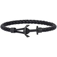 🦚 Phrep Lite Armband aus schwarzem Leder 🦚 Phrep Lite Armband aus schwarzem Leder