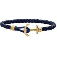 🦚 Phrep Lite Armband aus dunkelblauem Leder 🦚 Phrep Lite Armband aus dunkelblauem Leder