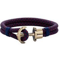 🦚 Armband Phrep für Herren aus Nylon, rot, blau 🦚 Armband Phrep für Herren aus Nylon, rot, blau