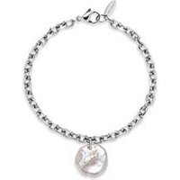 🦚 Edelstahl Armband Treasure für Damen mit Perlmutt 🦚 Edelstahl Armband Treasure für Damen mit Perlmutt