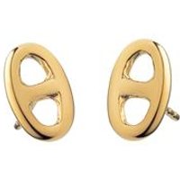 🦚 Anchor Chain Ohrstecker für Damen aus Edelstahl, gold 🦚 Anchor Chain Ohrstecker für Damen aus Edelstahl, gold