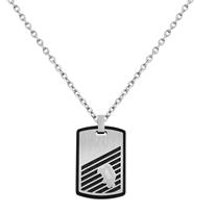 🦚 Dog Tag Kette Burren für Herren aus Edelstahl 🦚 Dog Tag Kette Burren für Herren aus Edelstahl