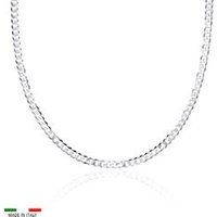 🦚 925 Silberkette: Panzerkette Silber 3mm 🦚 925 Silberkette: Panzerkette Silber 3mm