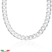 🦚 925 Silberkette: Panzerkette Silber 9,5mm 🦚 925 Silberkette: Panzerkette Silber 9,5mm