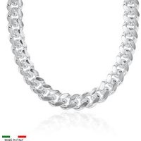 🦚 OVA Cuban Panzerkette für Herren aus 925er Silber, 12 mm 🦚 OVA Cuban Panzerkette für Herren aus 925er Silber, 12 mm