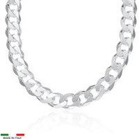 🦚 925 Silberkette: Panzerkette Silber 12mm 🦚 925 Silberkette: Panzerkette Silber 12mm