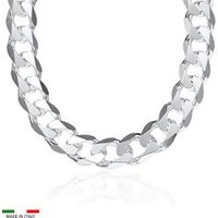 🦚 925 Silberkette: Panzerkette Silber 15mm 🦚 925 Silberkette: Panzerkette Silber 15mm