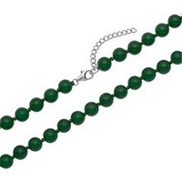 🦚 Kette aus 8mm facettierten Jadeperlen 🦚 Kette aus 8mm facettierten Jadeperlen