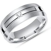 🦚 Moderner Ring 925 Silber mit Zirkonia 6mm 🦚 Moderner Ring 925 Silber mit Zirkonia 6mm
