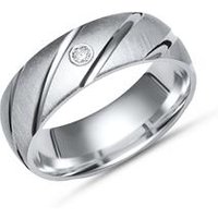 🦚 Exklusiver Ring 925 Silber mit Zirkonia 6mm 🦚 Exklusiver Ring 925 Silber mit Zirkonia 6mm