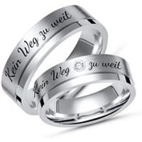 🦚 Moderne Silber Eheringe mit Lasergravur 🦚 Moderne Silber Eheringe mit Lasergravur