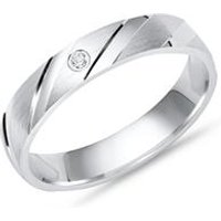 🦚 Exklusiver Ring 925 Silber mit Zirkonia 4mm 🦚 Exklusiver Ring 925 Silber mit Zirkonia 4mm