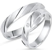 🦚 Eheringe Silber Trauringe 925 Gravur Zirkonia 🦚 Eheringe Silber Trauringe 925 Gravur Zirkonia