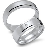 🦚 Eheringe Silber Trauringe 925 Gravur Zirkonia 🦚 Eheringe Silber Trauringe 925 Gravur Zirkonia