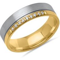 🦚 Vivo-Damenring Silber teilvergoldet Zirkonia 🦚 Vivo-Damenring Silber teilvergoldet Zirkonia