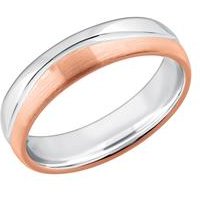 🦚 Herrenring bicolor 925 Silber rosé gravierbar 🦚 Herrenring bicolor 925 Silber rosé gravierbar