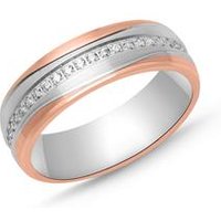 🦚 925er Silber Damenring Bicolor mit Zirkonia 🦚 925er Silber Damenring Bicolor mit Zirkonia