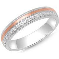 🦚 Ring Sterlingsilber und Roségold mit Zirkonia 🦚 Ring Sterlingsilber und Roségold mit Zirkonia