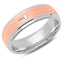 🦚 Damenring Sterlingsilber bicolor Zirkonia 🦚 Damenring Sterlingsilber bicolor Zirkonia