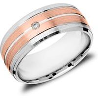 🦚 Damenring aus Sterlingsilber teilrosévergoldet Zirkonia 🦚 Damenring aus Sterlingsilber teilrosévergoldet Zirkonia