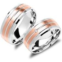 🦚 Trauringe aus 925er Silber rosé 🦚 Trauringe aus 925er Silber rosé