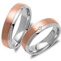 🦚 Eheringe aus 925er Silber mit Rosévergoldung 🦚 Eheringe aus 925er Silber mit Rosévergoldung