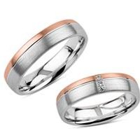 🦚 Eheringe aus 925er Sterlingsilber, rosé, gravierbar 🦚 Eheringe aus 925er Sterlingsilber, rosé, gravierbar