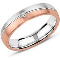 🦚 Gravierbarer 925er Silberring für Damen, rosé Zirkonia 🦚 Gravierbarer 925er Silberring für Damen, rosé Zirkonia