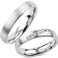 🦚 Trauringe aus gebürstetem Sterlingsilber, gravierbar 🦚 Trauringe aus gebürstetem Sterlingsilber, gravierbar