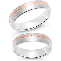 🦚 Trauringe aus Sterlingsilber, rosévergoldet 🦚 Trauringe aus Sterlingsilber, rosévergoldet