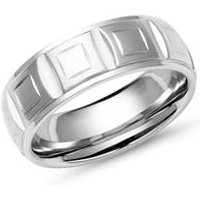 🦚 Moderner Ring Edelstahl 7mm Breite 🦚 Moderner Ring Edelstahl 7mm Breite