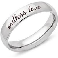 🦚 Polierter Edelstahlring inkl. Lasergravur 🦚 Polierter Edelstahlring inkl. Lasergravur