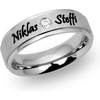 🦚 Mattierter Edelstahlring inkl. Lasergravur 🦚 Mattierter Edelstahlring inkl. Lasergravur