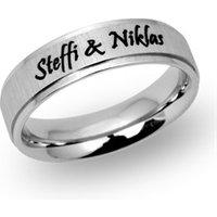 🦚 Mattierter Edelstahlring inkl. Lasergravur 🦚 Mattierter Edelstahlring inkl. Lasergravur
