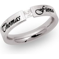 🦚 Glänzender Edelstahlring inkl. Lasergravur 🦚 Glänzender Edelstahlring inkl. Lasergravur