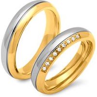 🦚 Eheringe Edelstahl 5mm mit Zirkonia 🦚 Eheringe Edelstahl 5mm mit Zirkonia