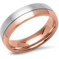 🦚 Herrenring bicolor Edelstahl rosé 🦚 Herrenring bicolor Edelstahl rosé