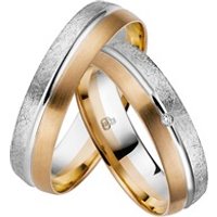 🦚 Trauringe Weiß- und Rotgold 5mm 🦚 Trauringe Weiß- und Rotgold 5mm