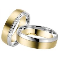 🦚 Eheringe Gelb- und Weißgold 6mm 🦚 Eheringe Gelb- und Weißgold 6mm