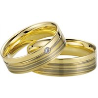 🦚 Trauringe Gelb- und Weißgold 6mm 🦚 Trauringe Gelb- und Weißgold 6mm