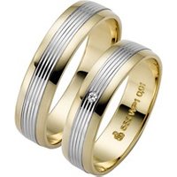 🦚 Trauringe Gelb- und Weißgold 5mm 🦚 Trauringe Gelb- und Weißgold 5mm