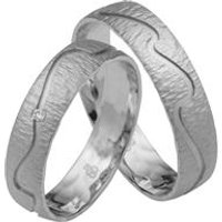 🦚 Eheringe aus Weißgold, Platin, Palladium mit Diamant 🦚 Eheringe aus Weißgold, Platin, Palladium mit Diamant