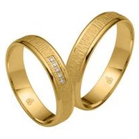 🦚 Trauringe aus Gold mit 5 Diamanten 🦚 Trauringe aus Gold mit 5 Diamanten