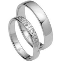 🦚 Trauringe aus Weißgold, Platin, Palladium, 8 Diamanten 🦚 Trauringe aus Weißgold, Platin, Palladium, 8 Diamanten