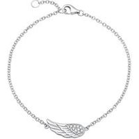 🦚 Armband 925er Silber Engelsflügel Zirkonia 🦚 Armband 925er Silber Engelsflügel Zirkonia